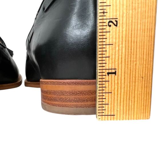 TALBOTS Leighton Tassel Loafers in Black Women's Size 9 Medium - Picture 12 of 15